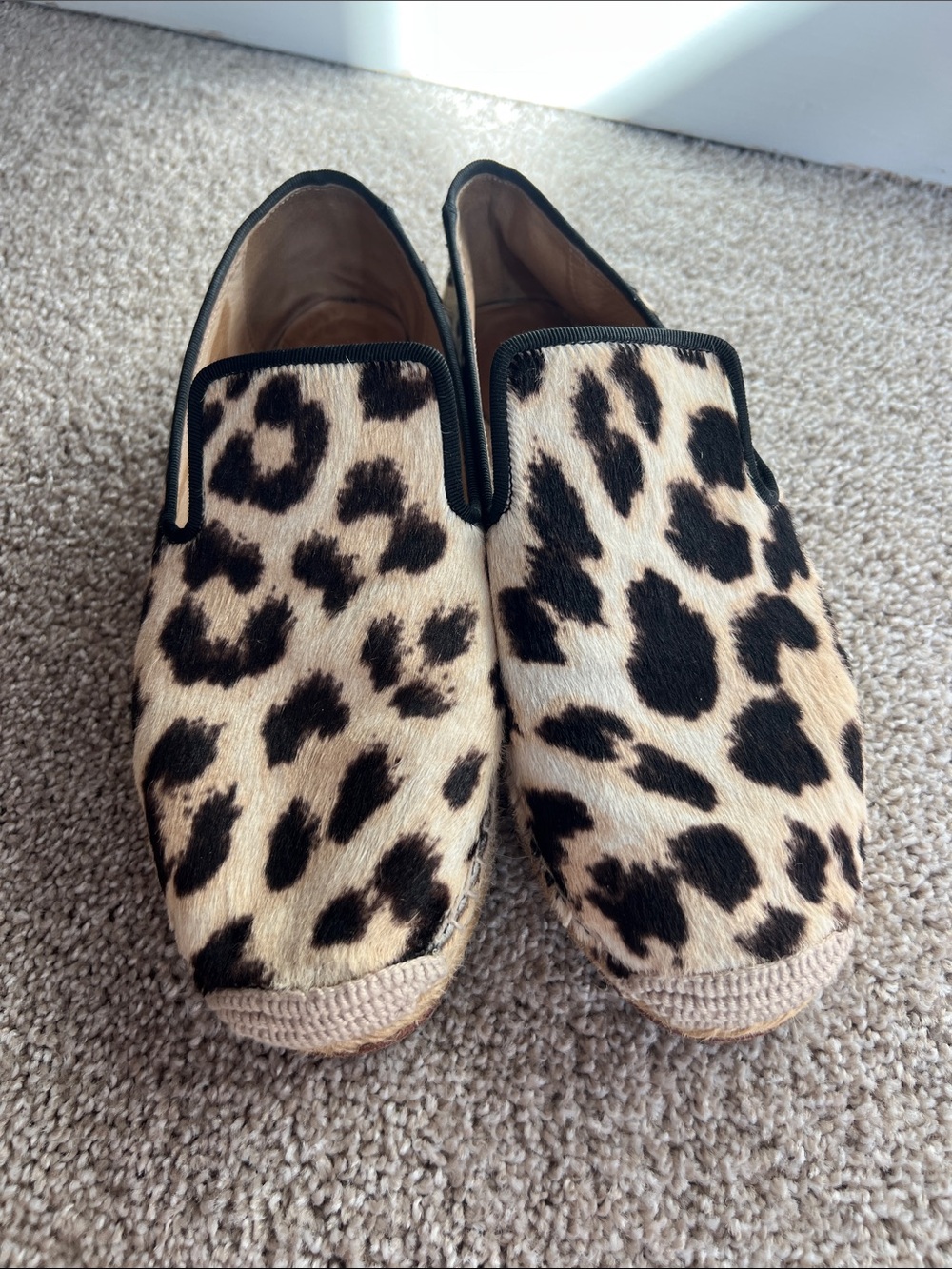 Celine Ponyhair Espadrilles Sz 39